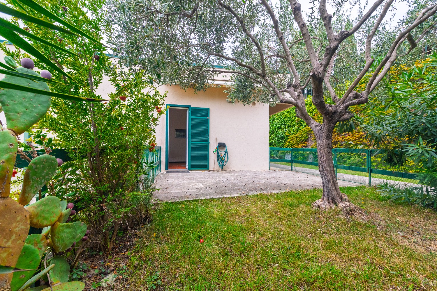 Monolocale con giardino e terrazze !!