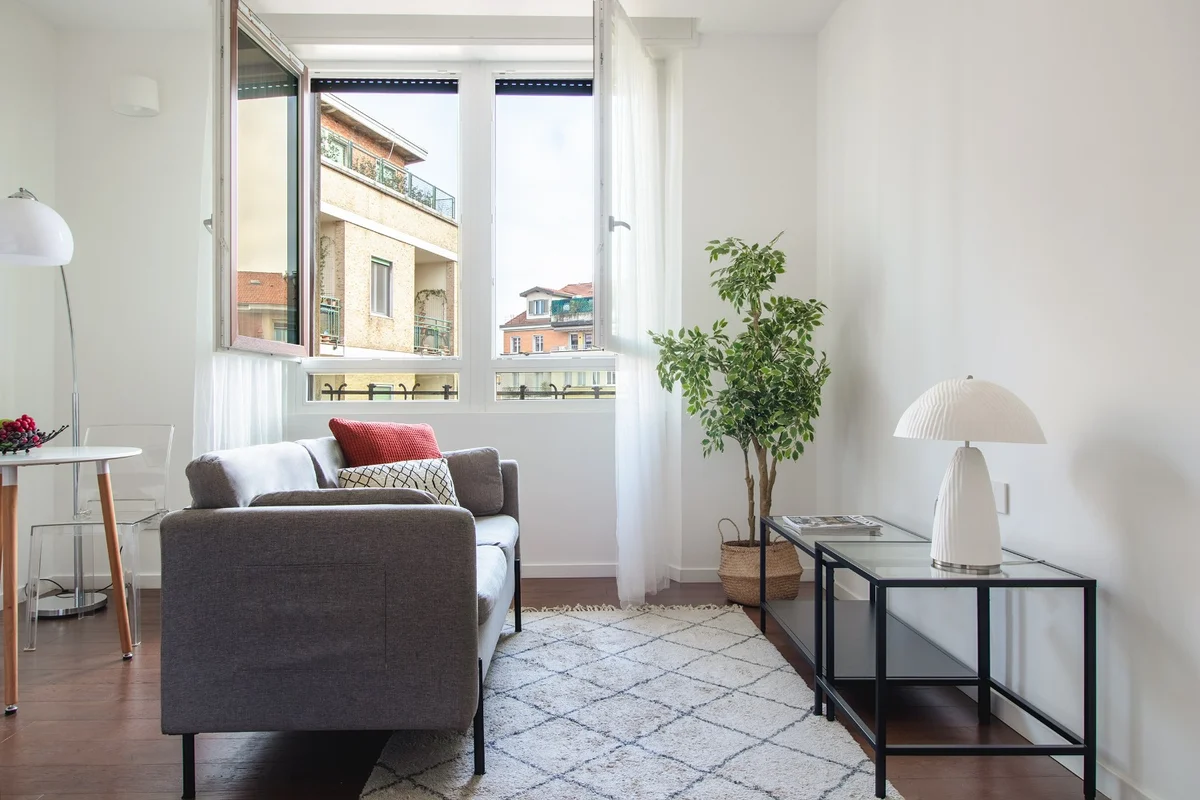 Bilocale di charme all’ultimo piano in Porta Romana