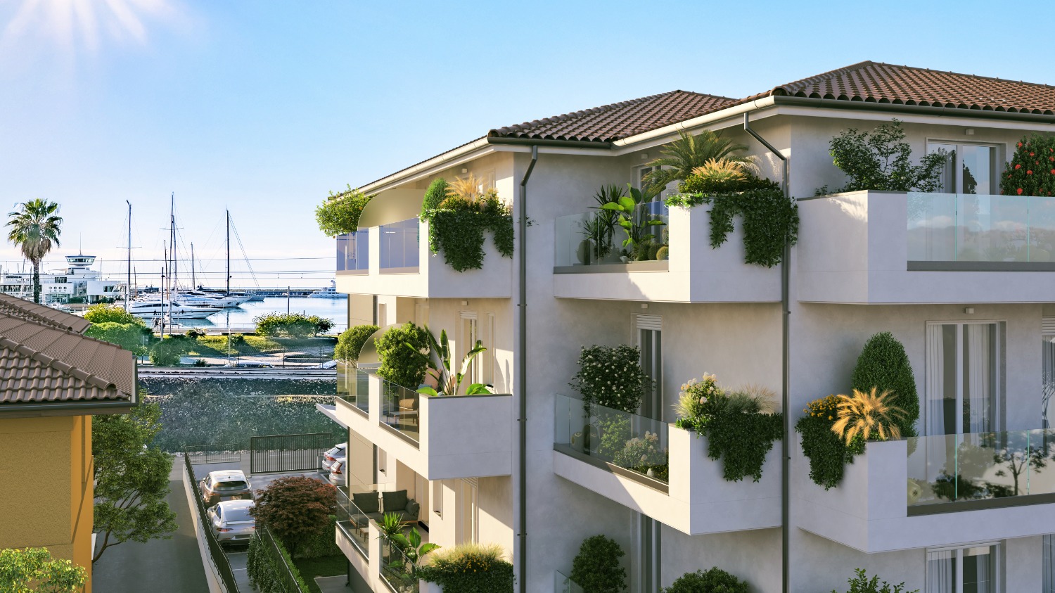 NUOVA COSTRUZIONE FRONTE PORTO A LOANO