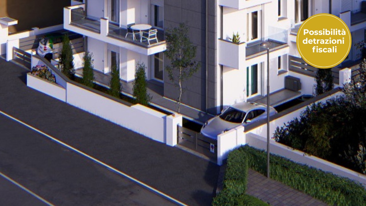 NUOVO TRILOCALE CON GIARDINO DAL PORTO DI LOANO