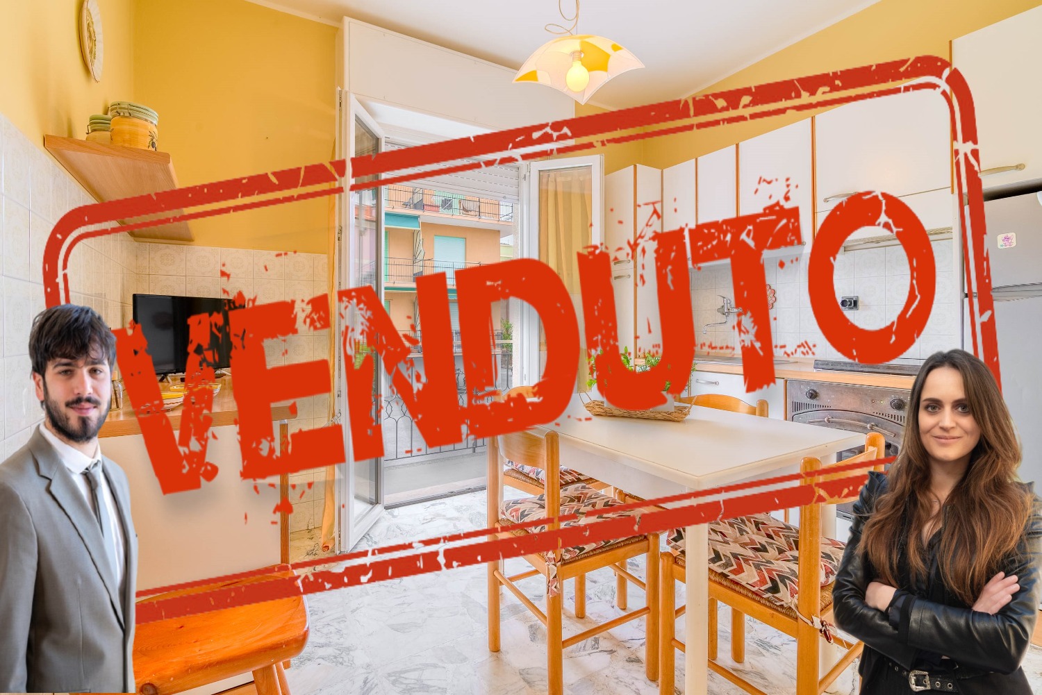 TRILOCALE CON 3 BALCONI IN VIA MILANO