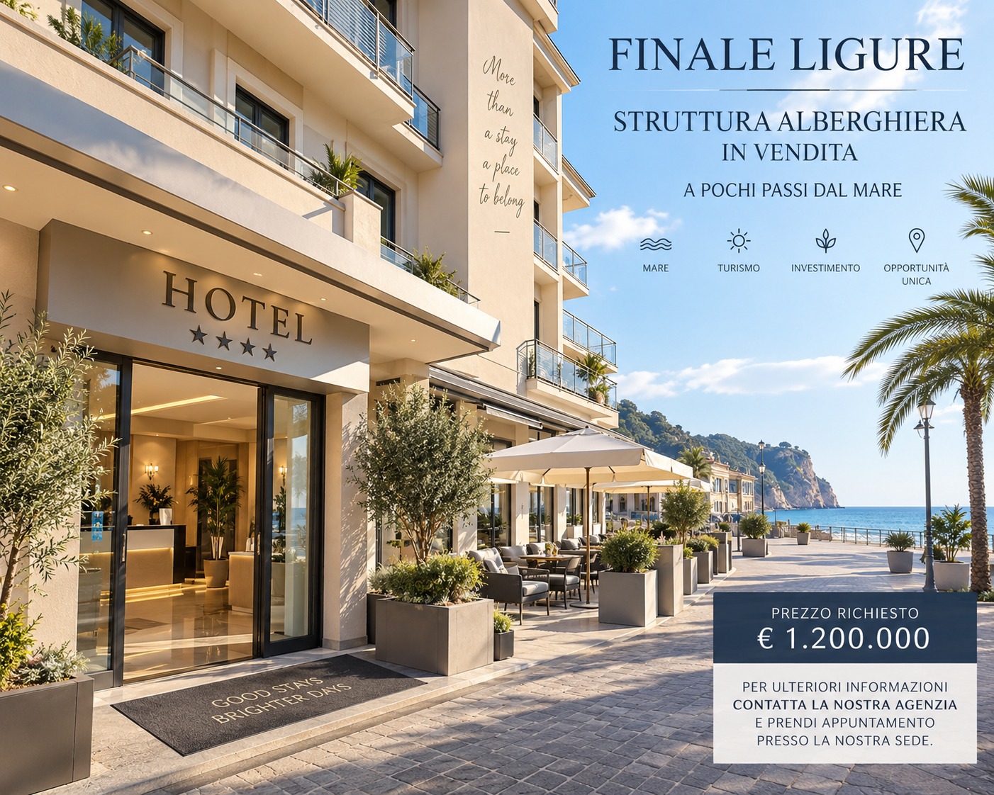 FINALE LIGURE – INTERO STABILE CIELO-TERRA