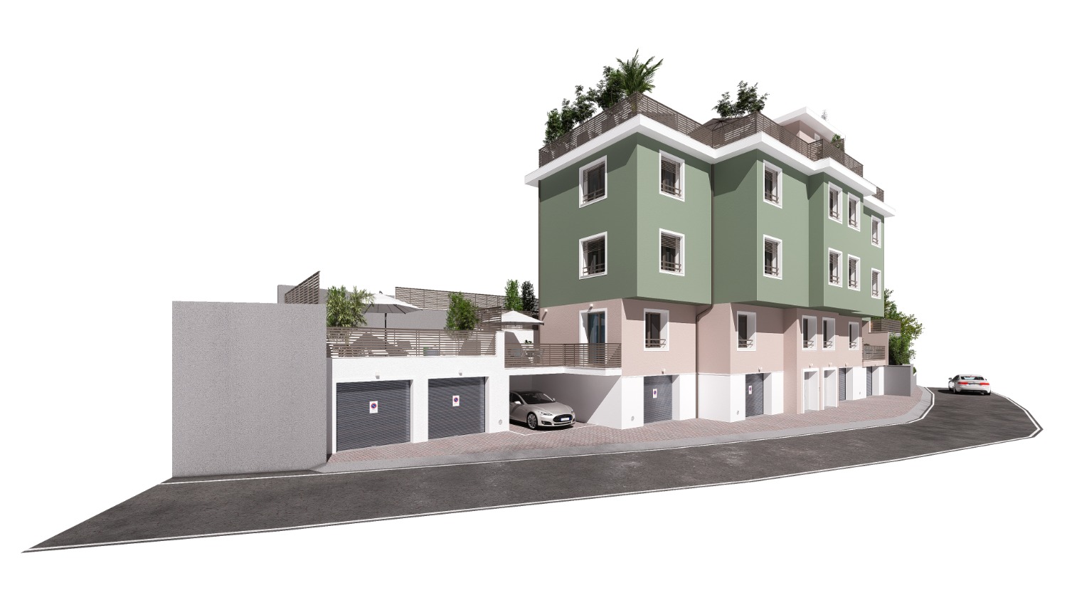 VILLA DELLE ROSE: NUOVO QUADRILOCALE CON TERRAZZO