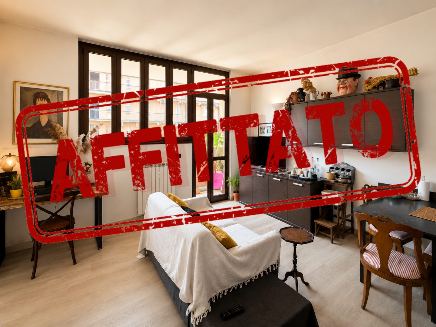 Elegante bilocale con balcone ai Navigli