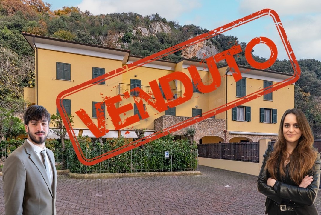 Trilocale con giardino a pochi passi da Finalborgo !!